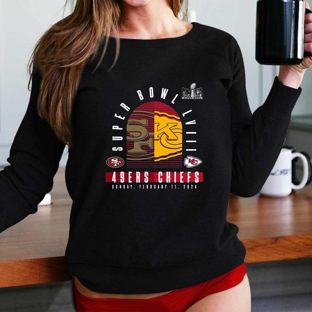 Kansas City Chiefs Vs San Francisco 49Ers Super Bowl Lviii Sweatshirt